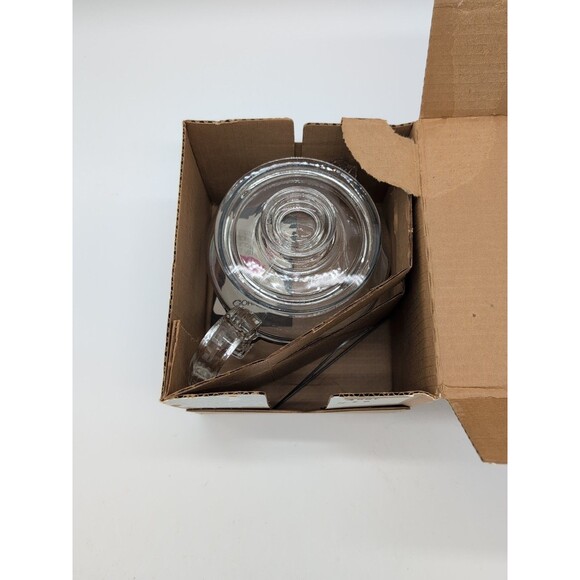 Pyrex 8446 30oz 6 cup Glass Teapot Coffee Pot Kettle With Box! - Picture 2 of 13